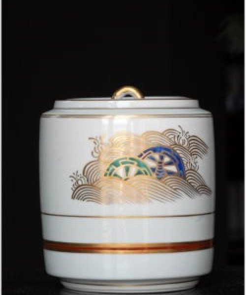 Kyo, díszes mizusashi