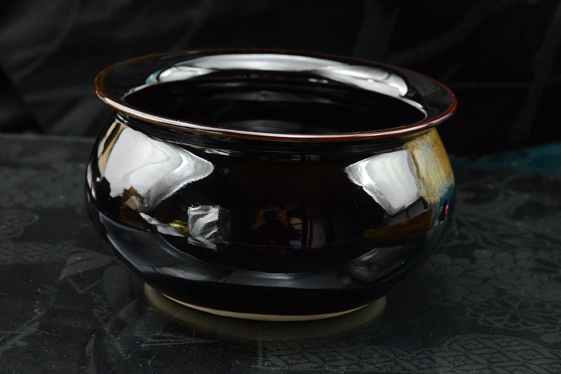 Seto tenmoku kensui használtvíz tartó