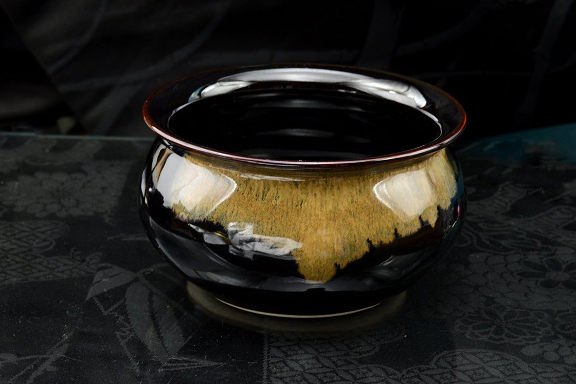 Seto tenmoku kensui használtvíz tartó