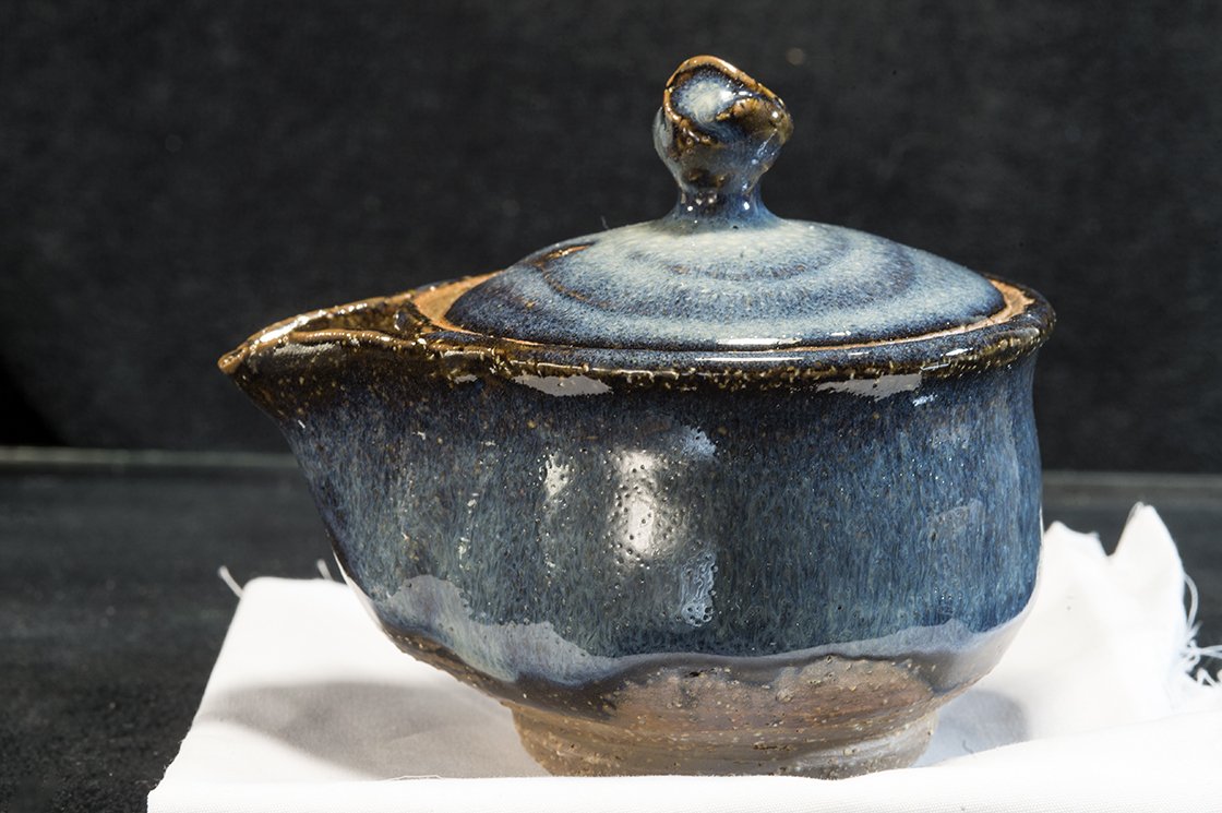 Seigan Blue Hagi Hoihin teáskanna #7