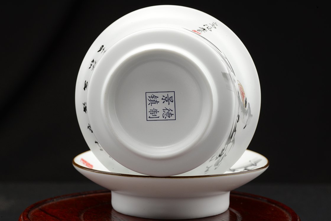 Bambusz vers gaiwan csésze
