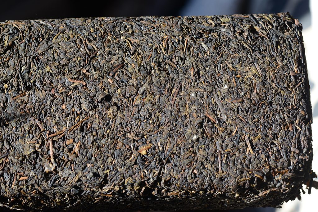 Fu Zhuan - tea tégla