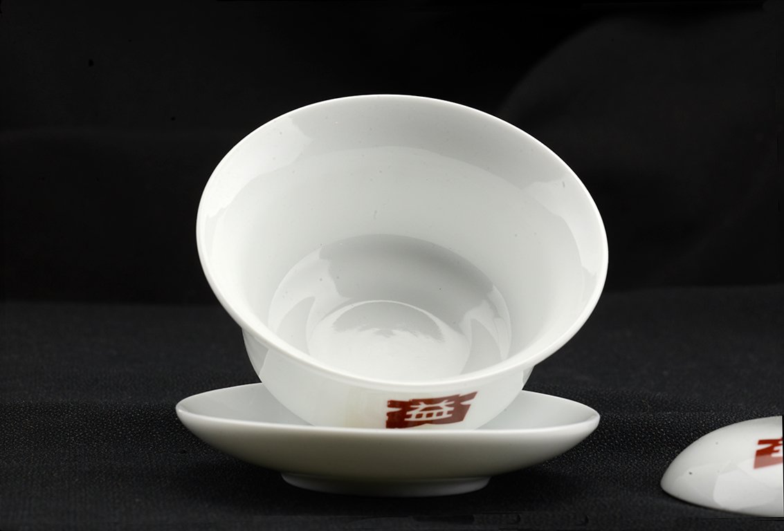 Menghai Dayi porcelán gaiwan csésze