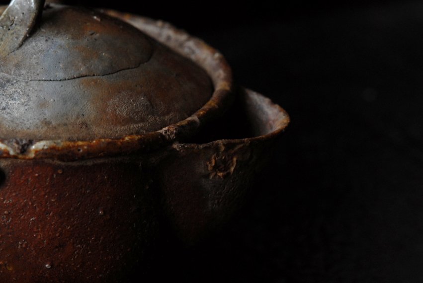 Japán bizen teáskanna