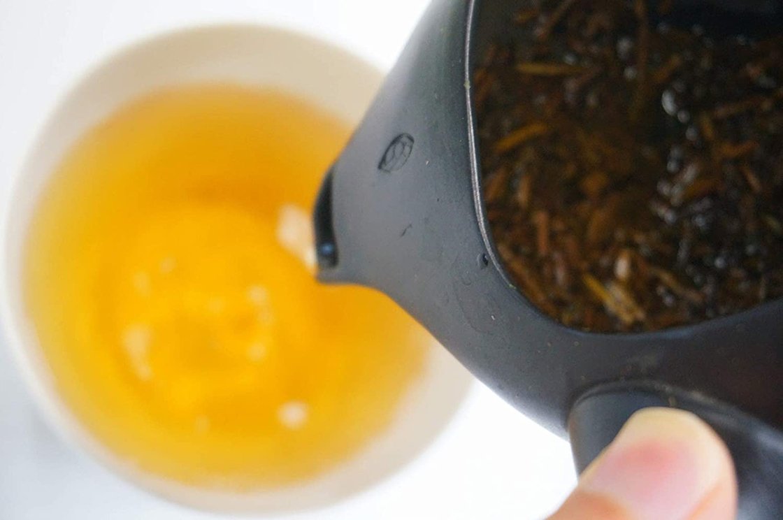 Gen Kuro fedél nélküli japán teáskanna