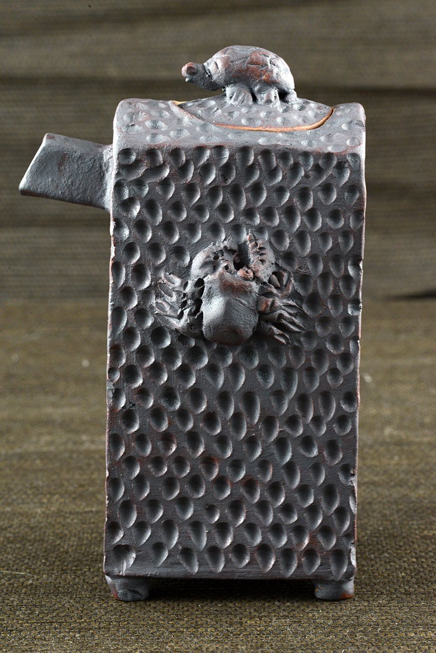 Rák és teknős teáskanna