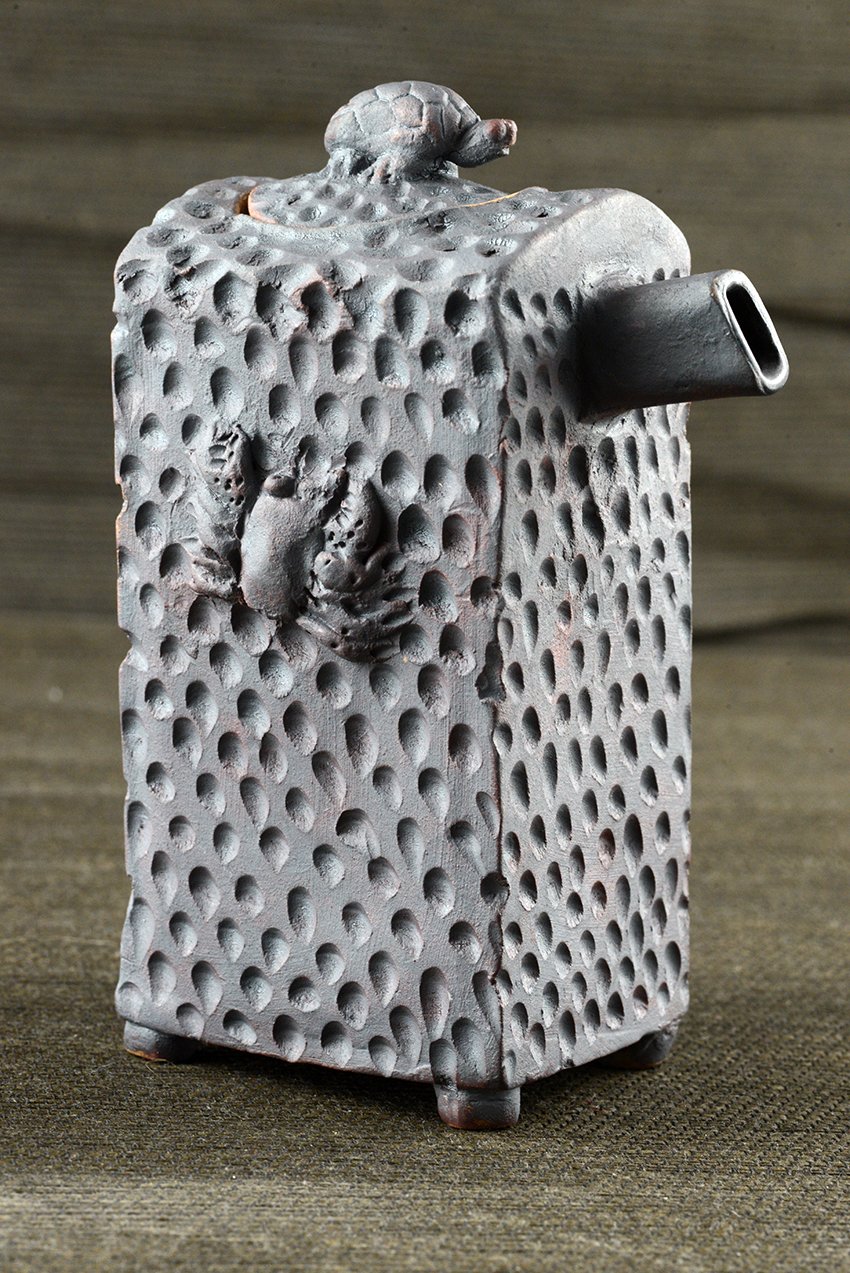 Rák és teknős teáskanna