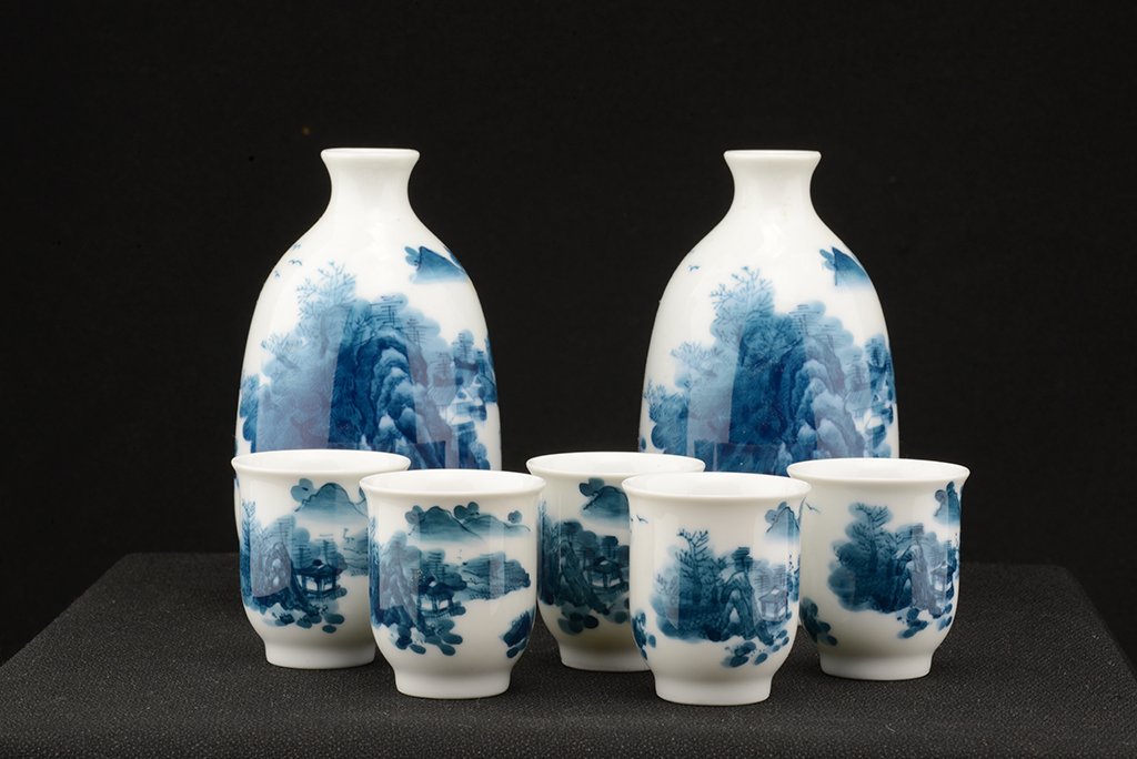 Porcelán szakés készlet