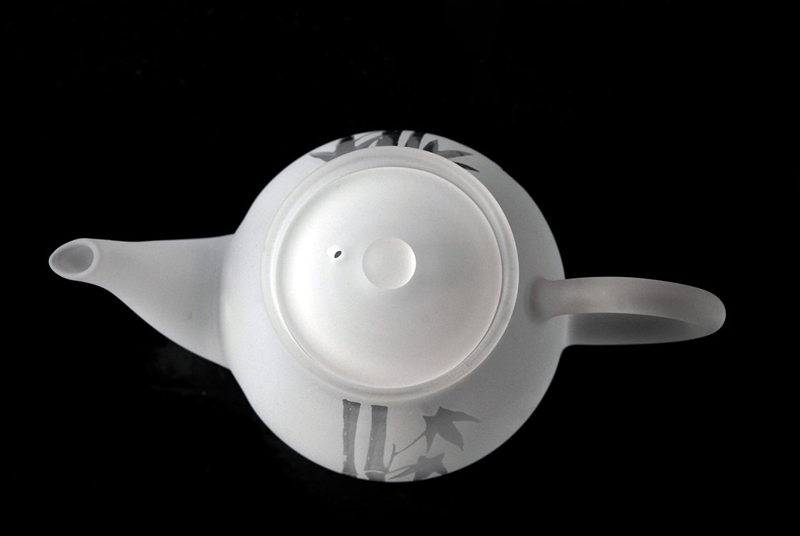 Üveg sencha teáskanna