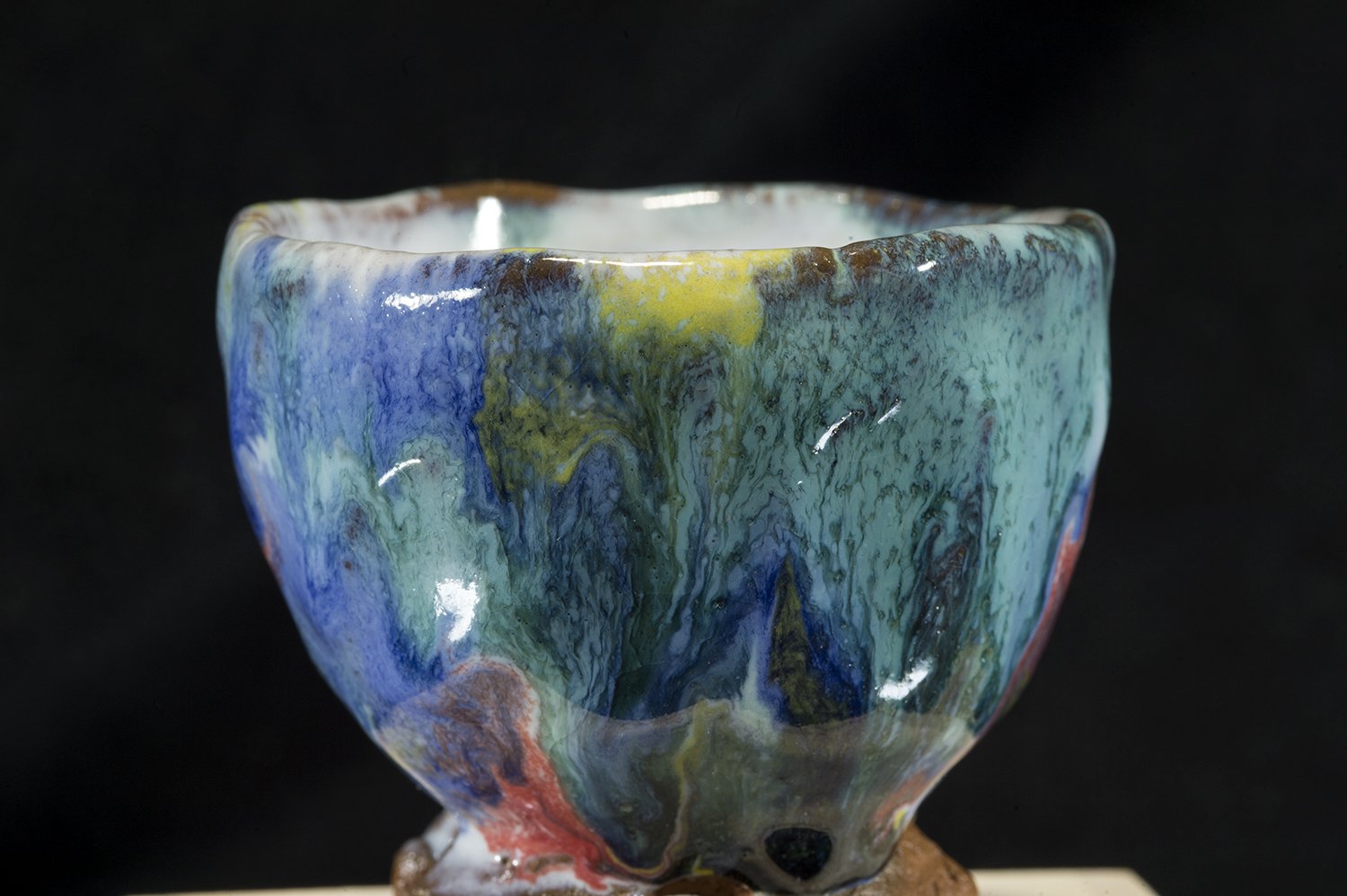 Seigan-kék teáscsésze