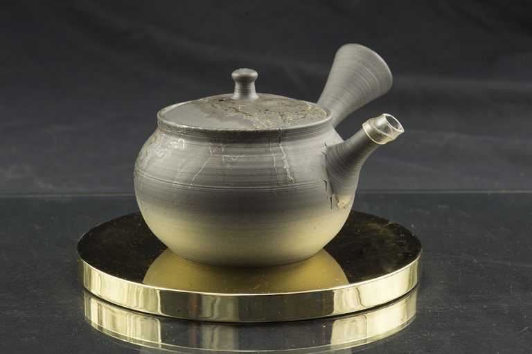 Fekete sár Mogake kyushu japán teáskanna