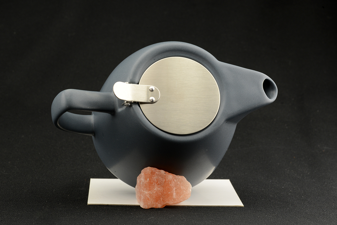 Antracit kőszikla teáskanna