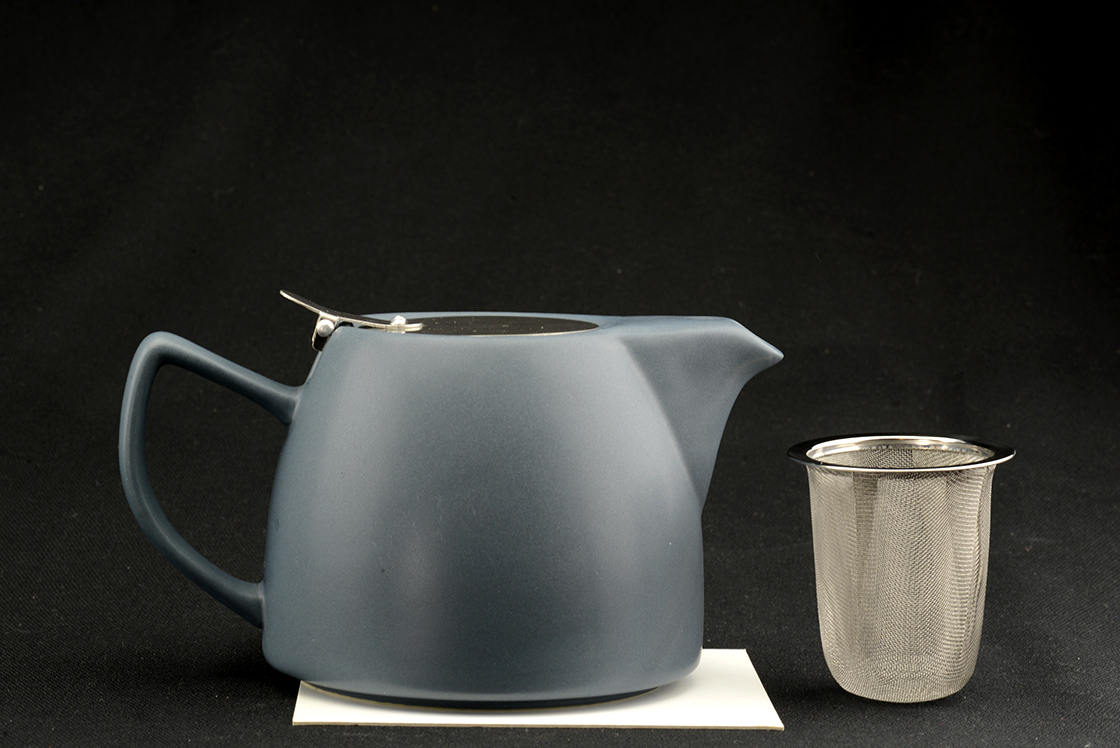 Antracit kőszikla teáskanna