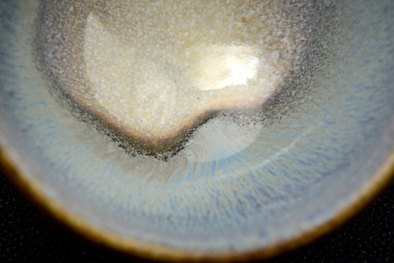 Bársonyos raku csésze