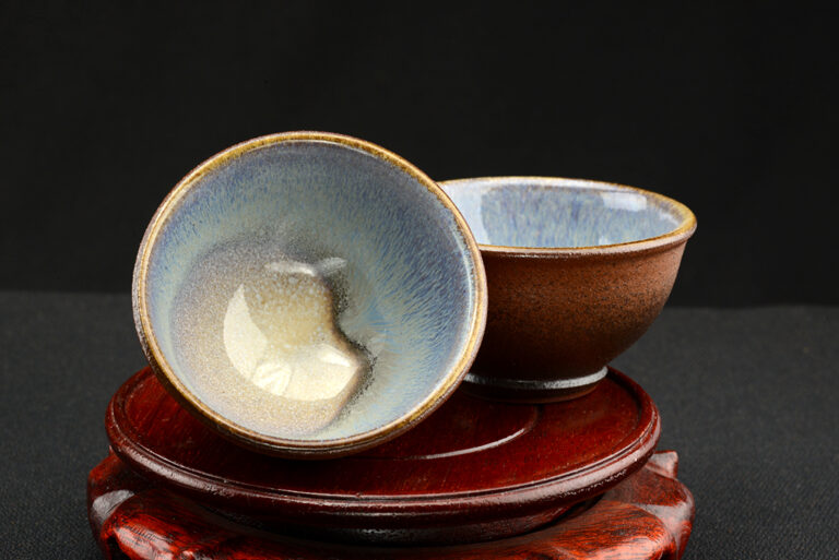 Bársonyos raku csésze