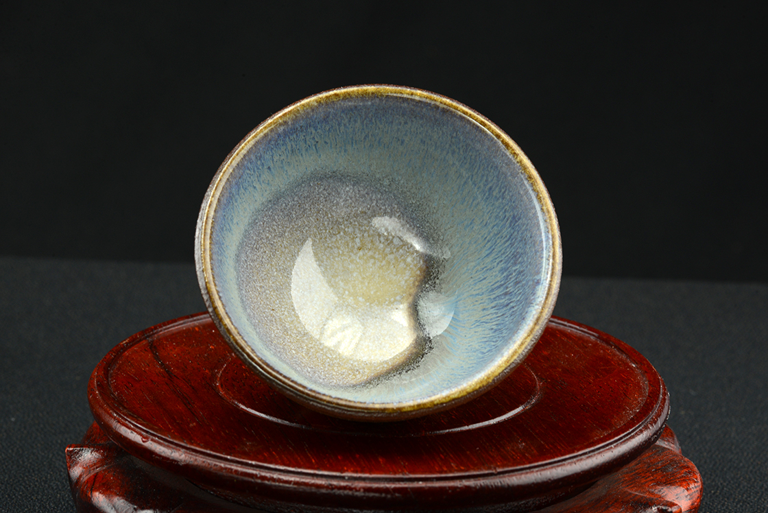 Bársonyos raku csésze