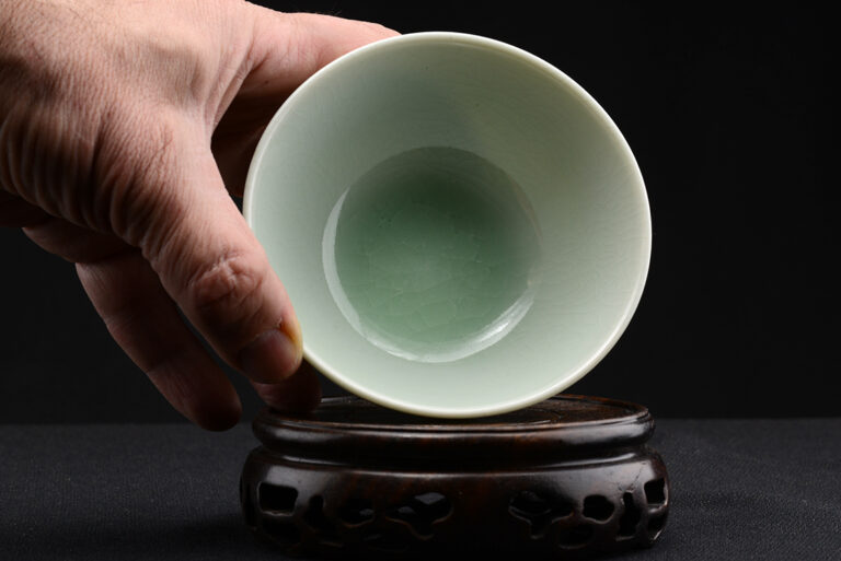 Japán celadon teáscsésze készlet