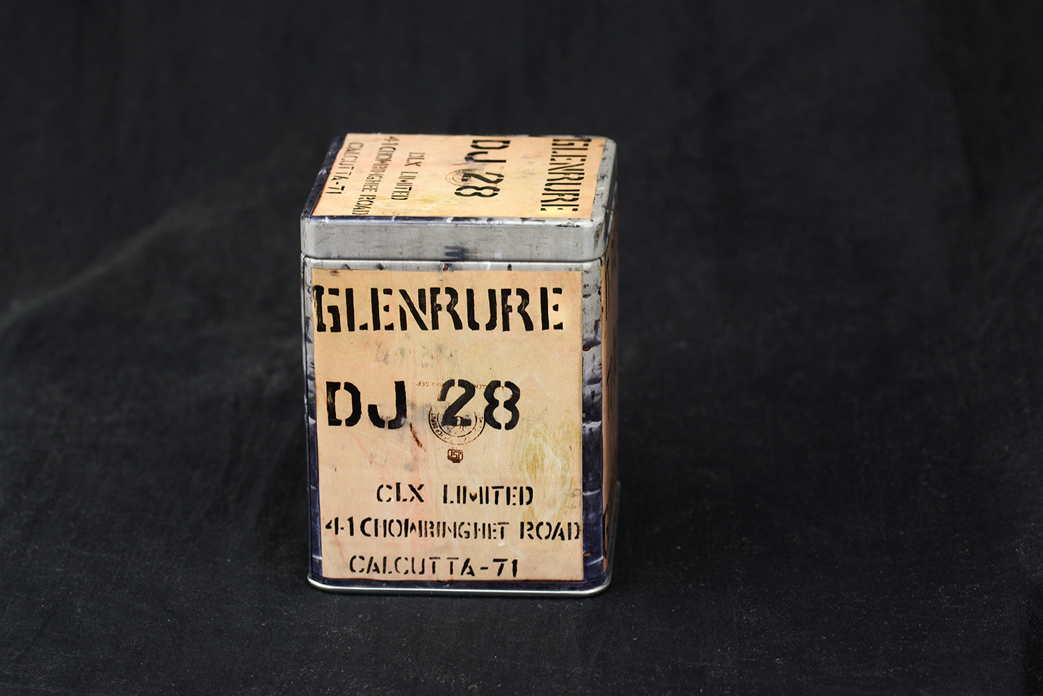 Darjeeling teatartó doboz