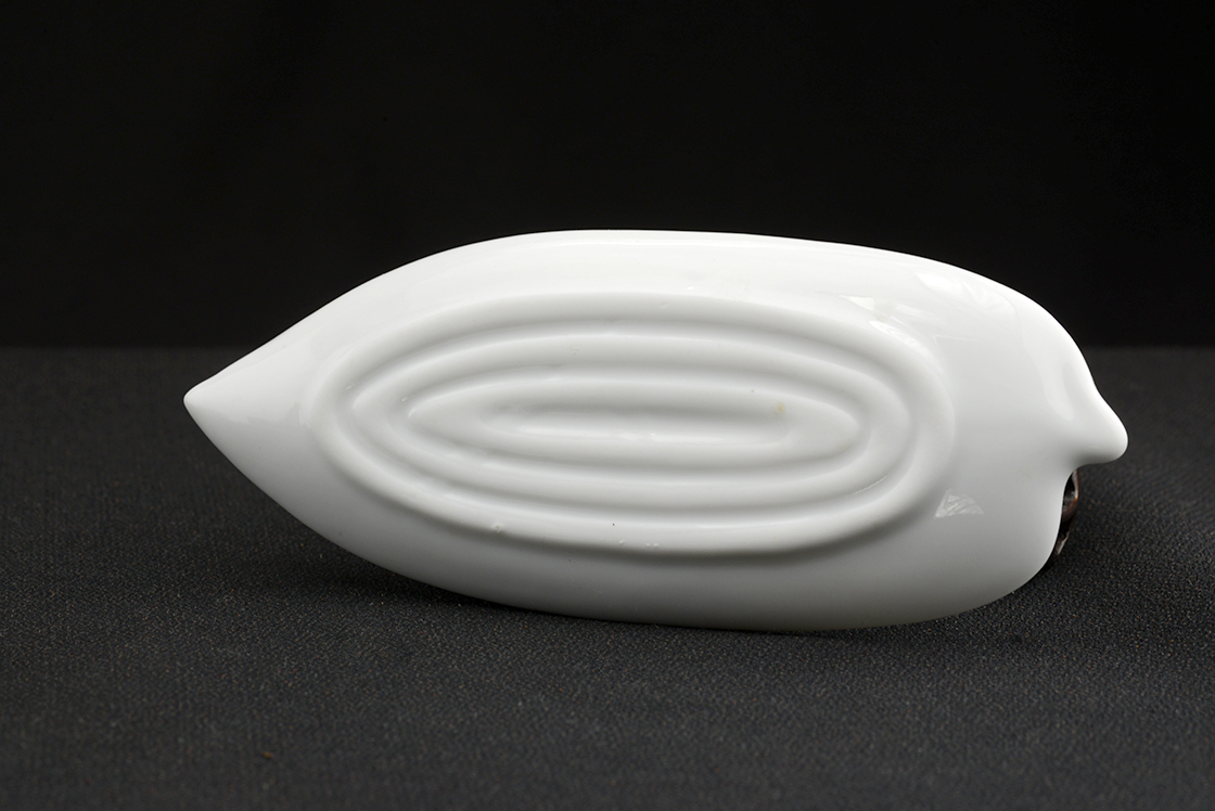 Bambuszlevél duibei porcelán teáscsésze