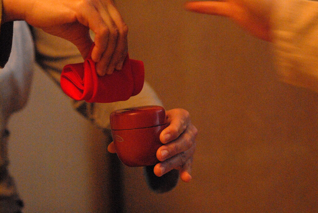 fukusa teatartó tisztogatás