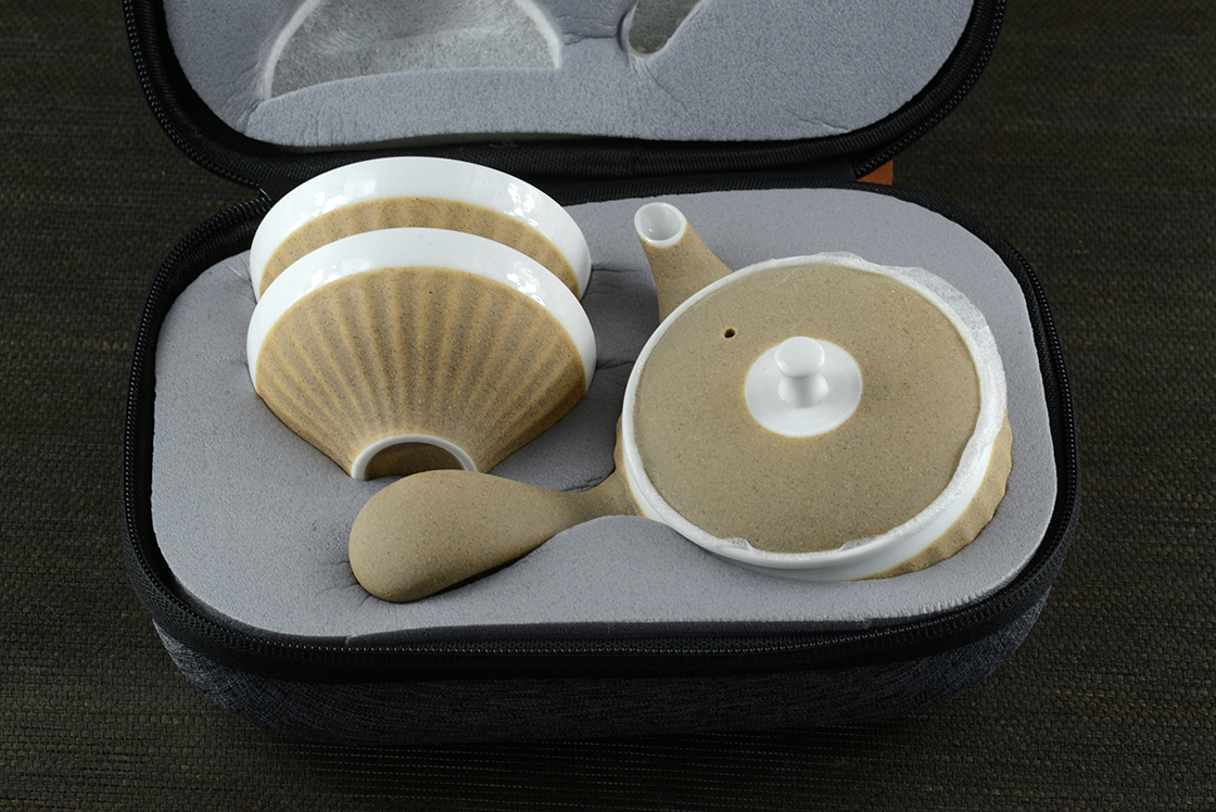 Homokos part utazó teáskészlet