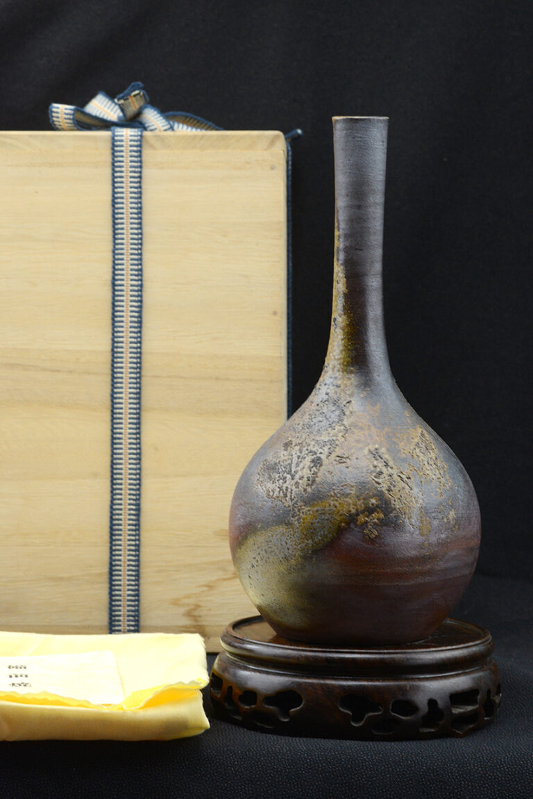 Bizen hanaire virág váza