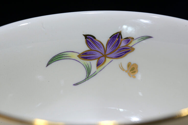 Kutani írisz teáscsésze készlet