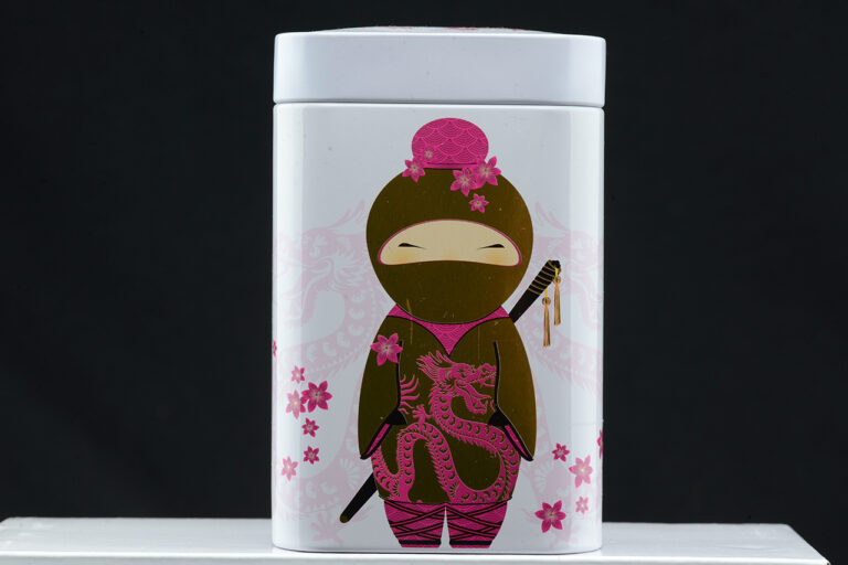 Ninja és sárkány teatartó doboz