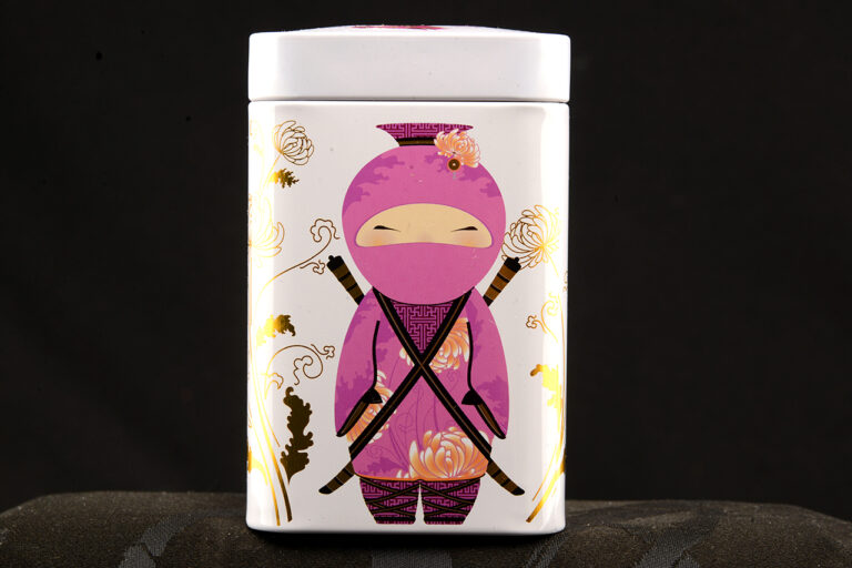 Ninja és sárkány teatartó doboz