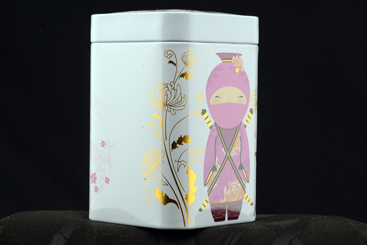 Ninja és sárkány teatartó doboz