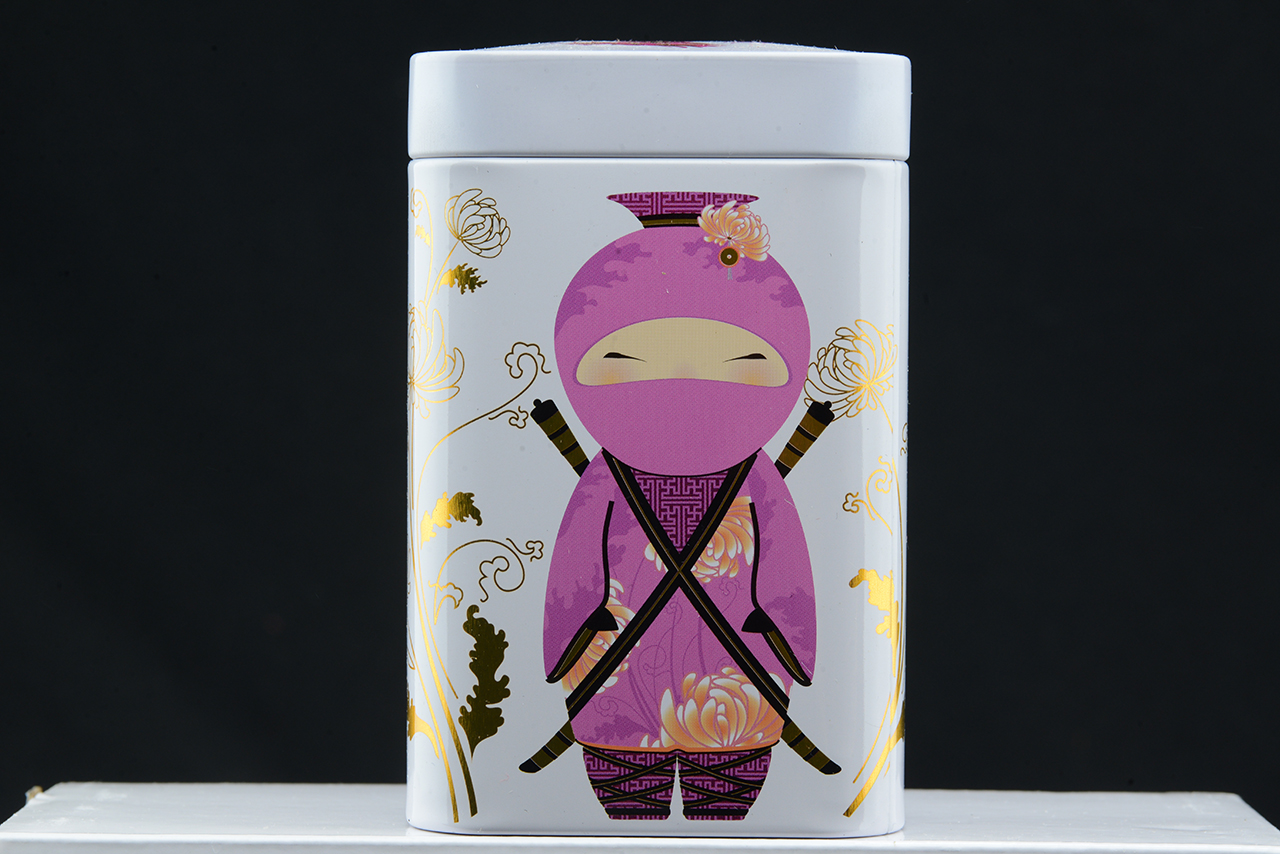 Ninja és sárkány teatartó doboz