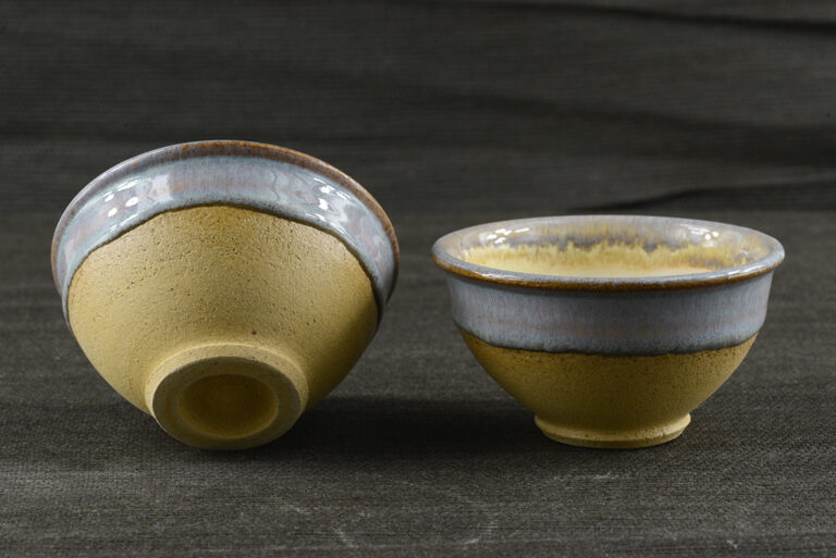 PP pottery mázas teáscsésze