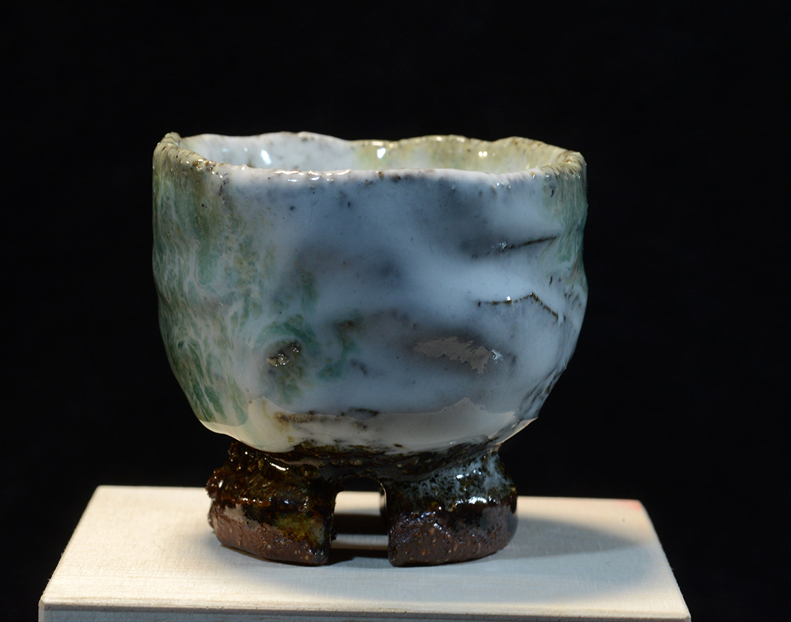 Sansai Hagi teás-szakés csésze