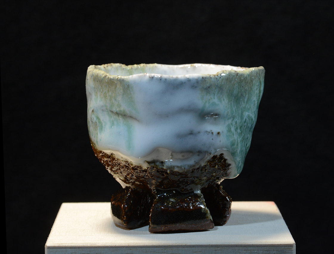 Sansai Hagi teás-szakés csésze