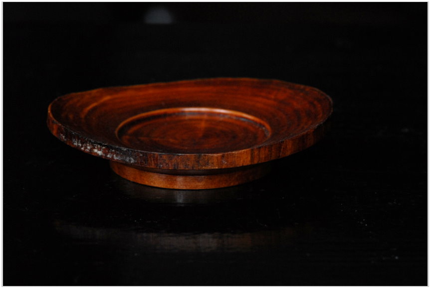 Rusztikus teáscsésze alátét