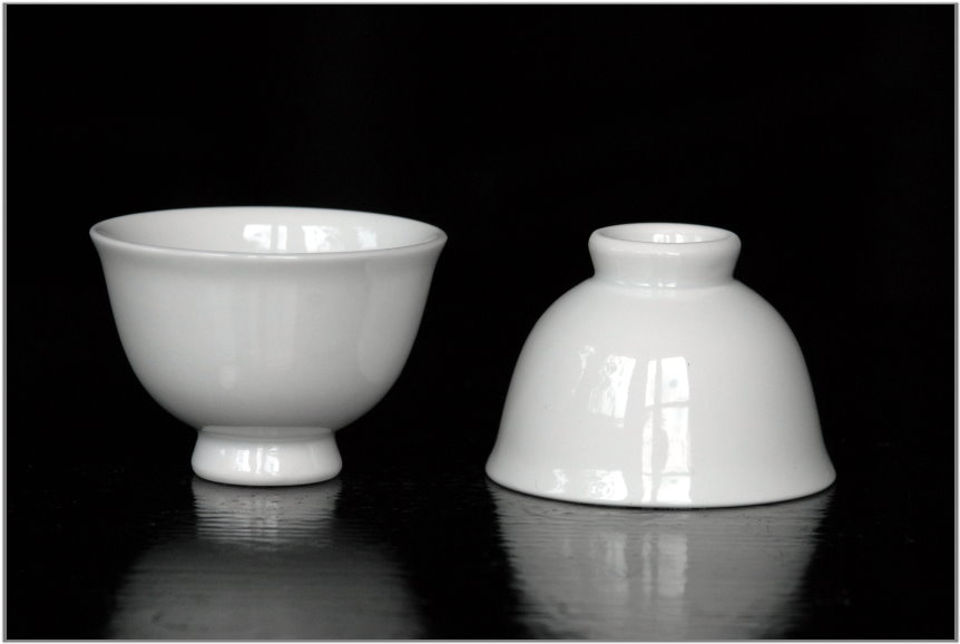 Fehér sencha porcelán csésze