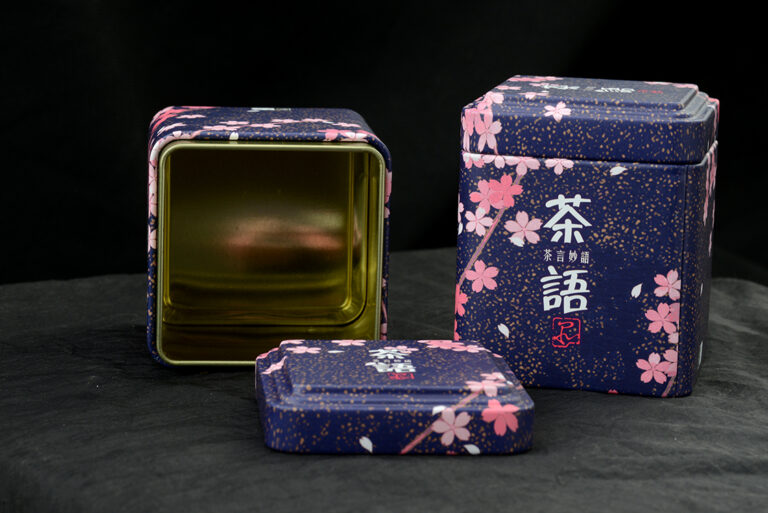 Yayin cseresznyevirágos teadoboz