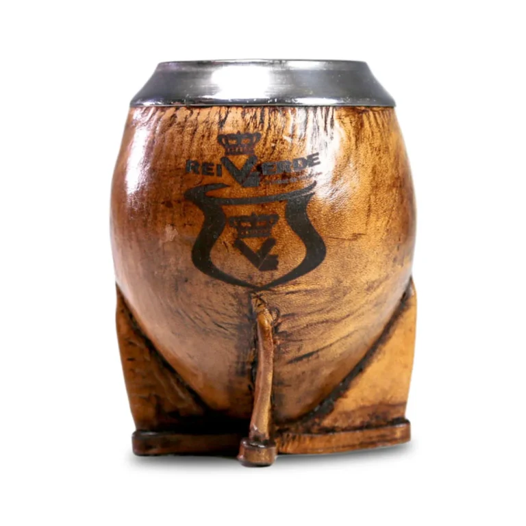 Rei Verde Cuia Uruguaia de Porongo bombillával