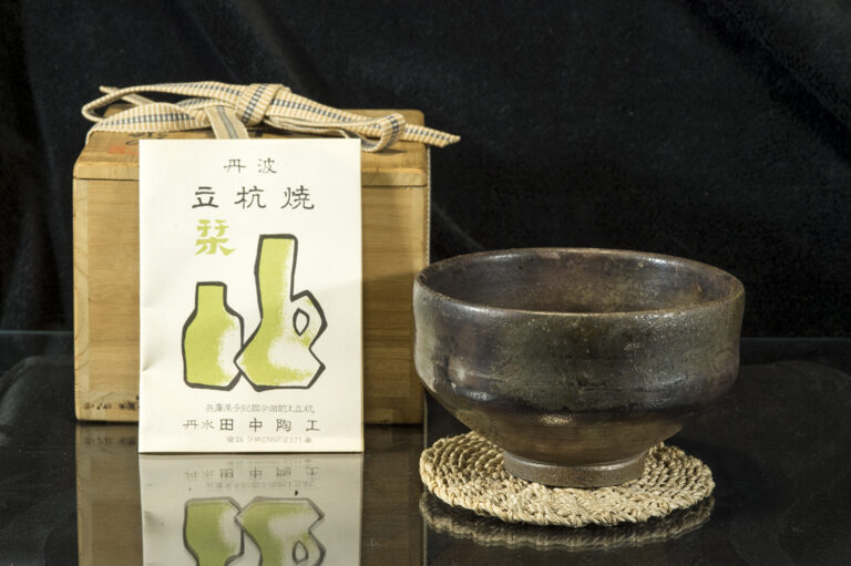 Tansui Tanba chawan matcha csésze