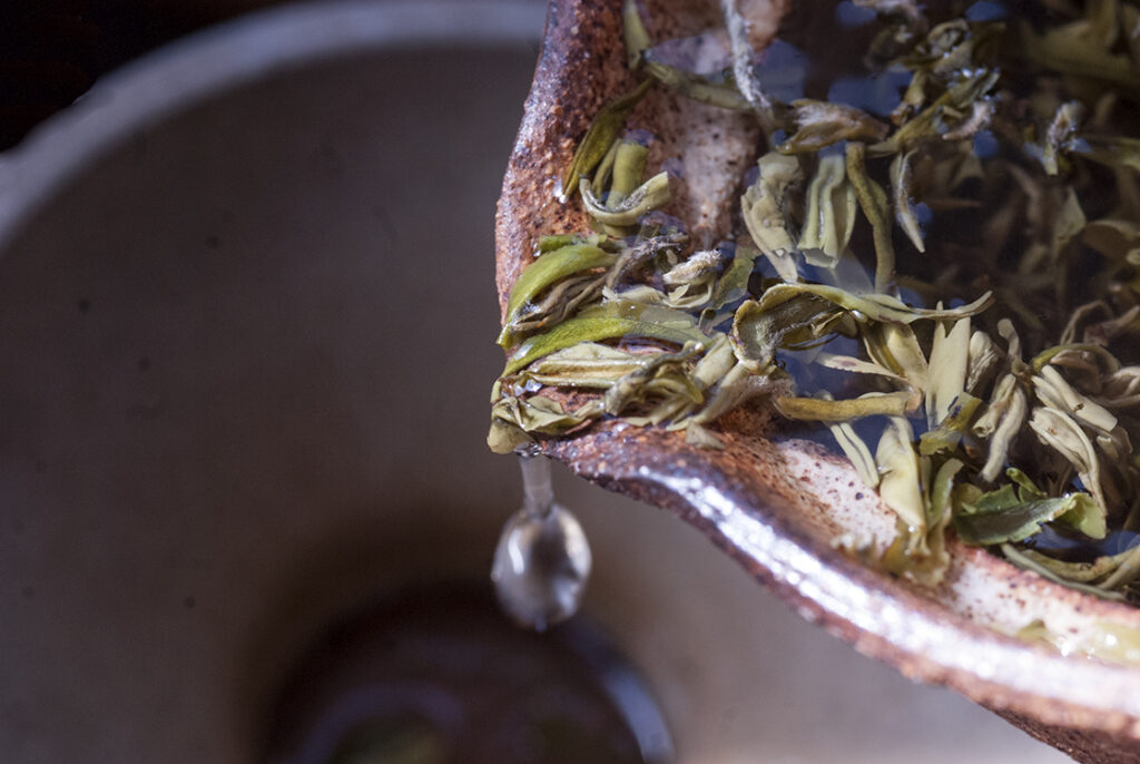 biluo chun kínai zöld tea öntet