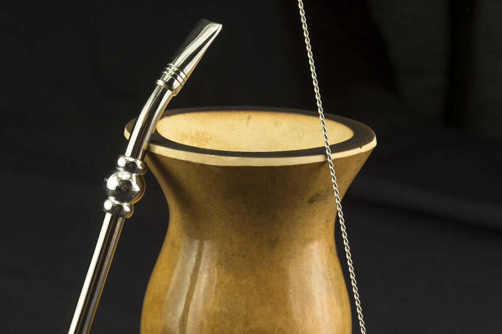 Cuia Paraná brazil mate tök bombillával