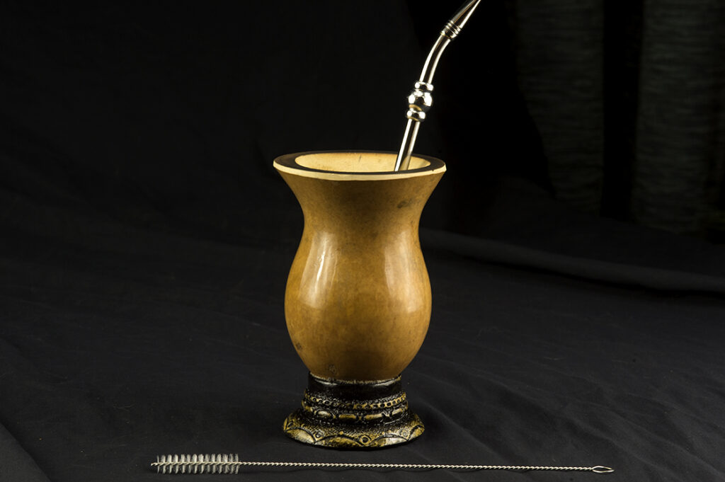 Cuia Paraná brazil mate tök bombillával