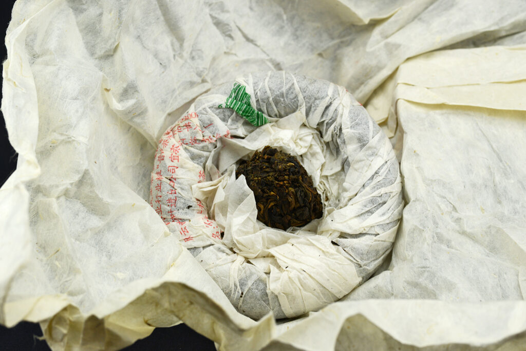 2006 Bulang hegyi gomba sheng puerh tea