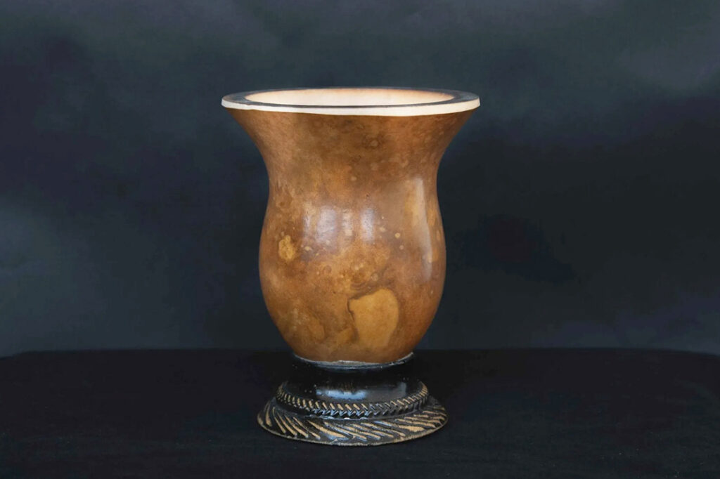 Cuia Paraná brazil mate tök bombillával