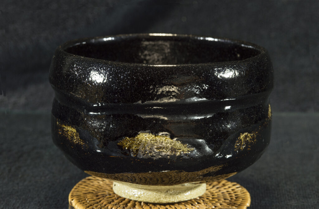 Daitokuji templom kuro raku matcha csésze # 17