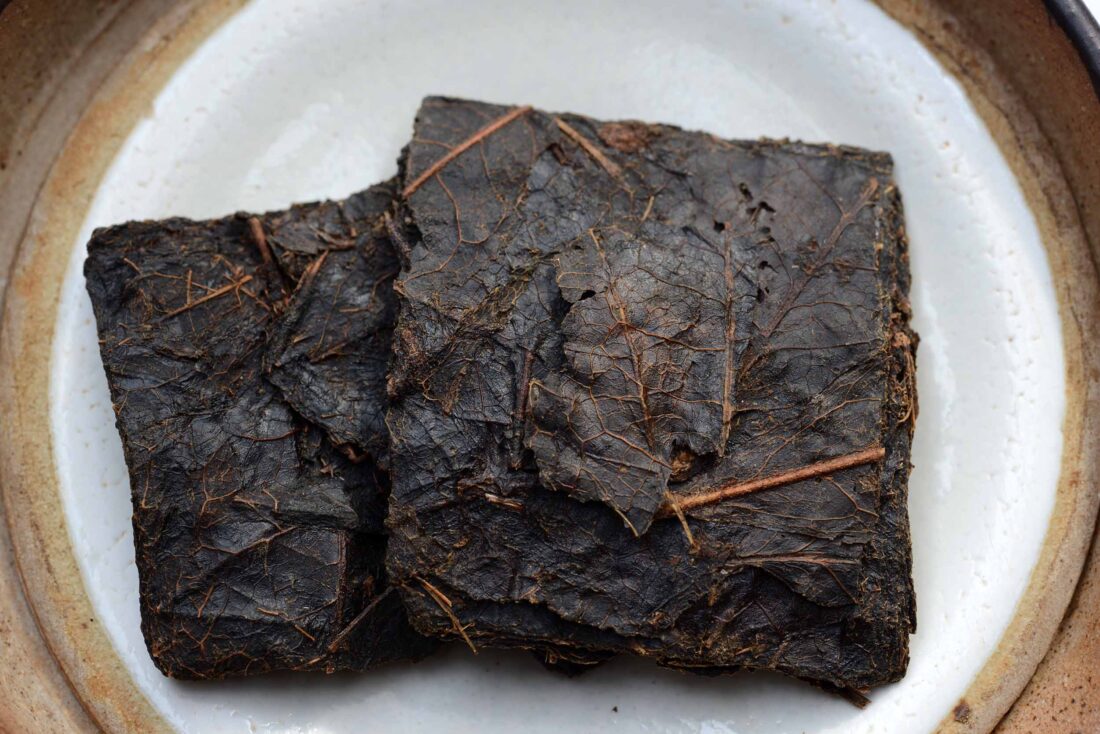 goishicha posztfermentált japán hei cha sötét tea