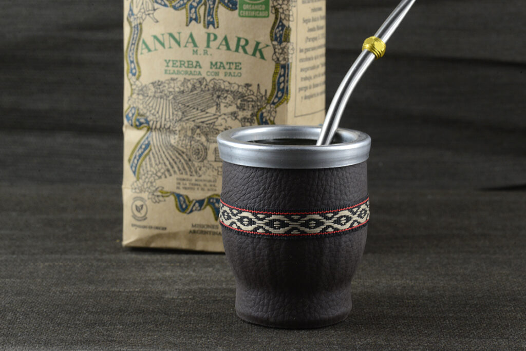 Guaraní üveg mate tök