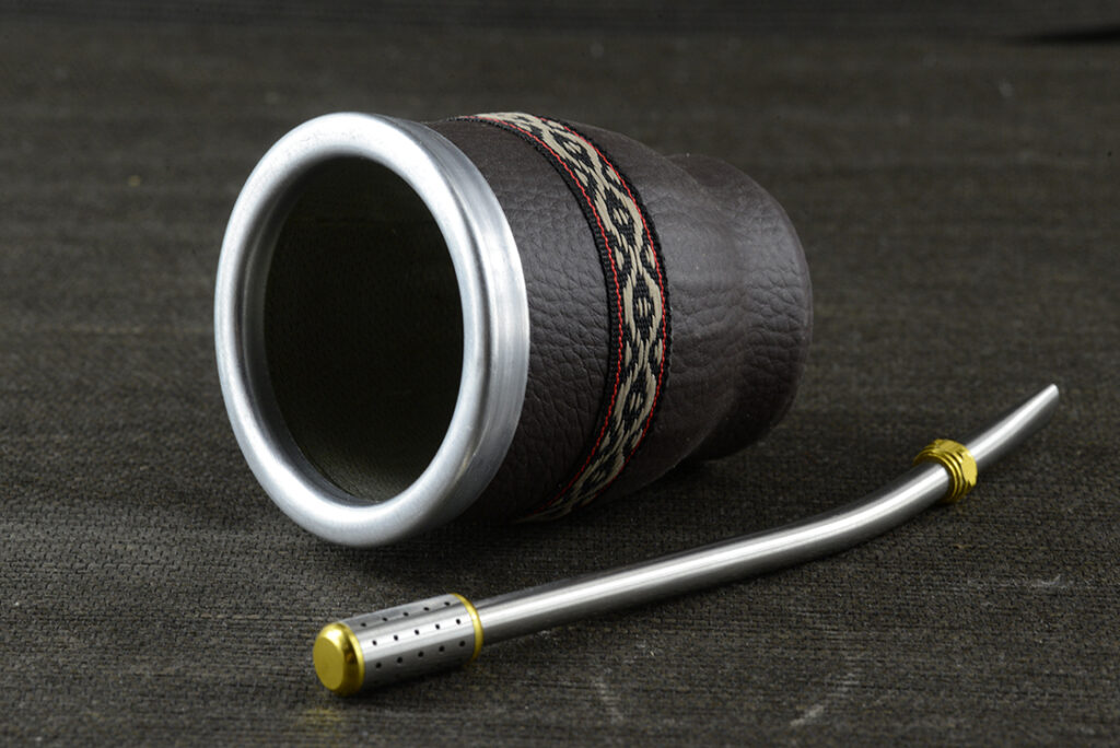 Guaraní üveg mate tök