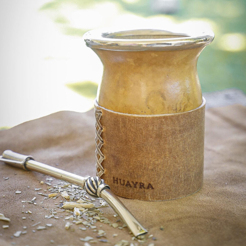 Huayra Folk Mate Gourd Plain Alpaca