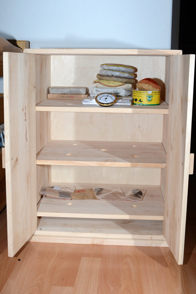 puerh tea tároló humidor